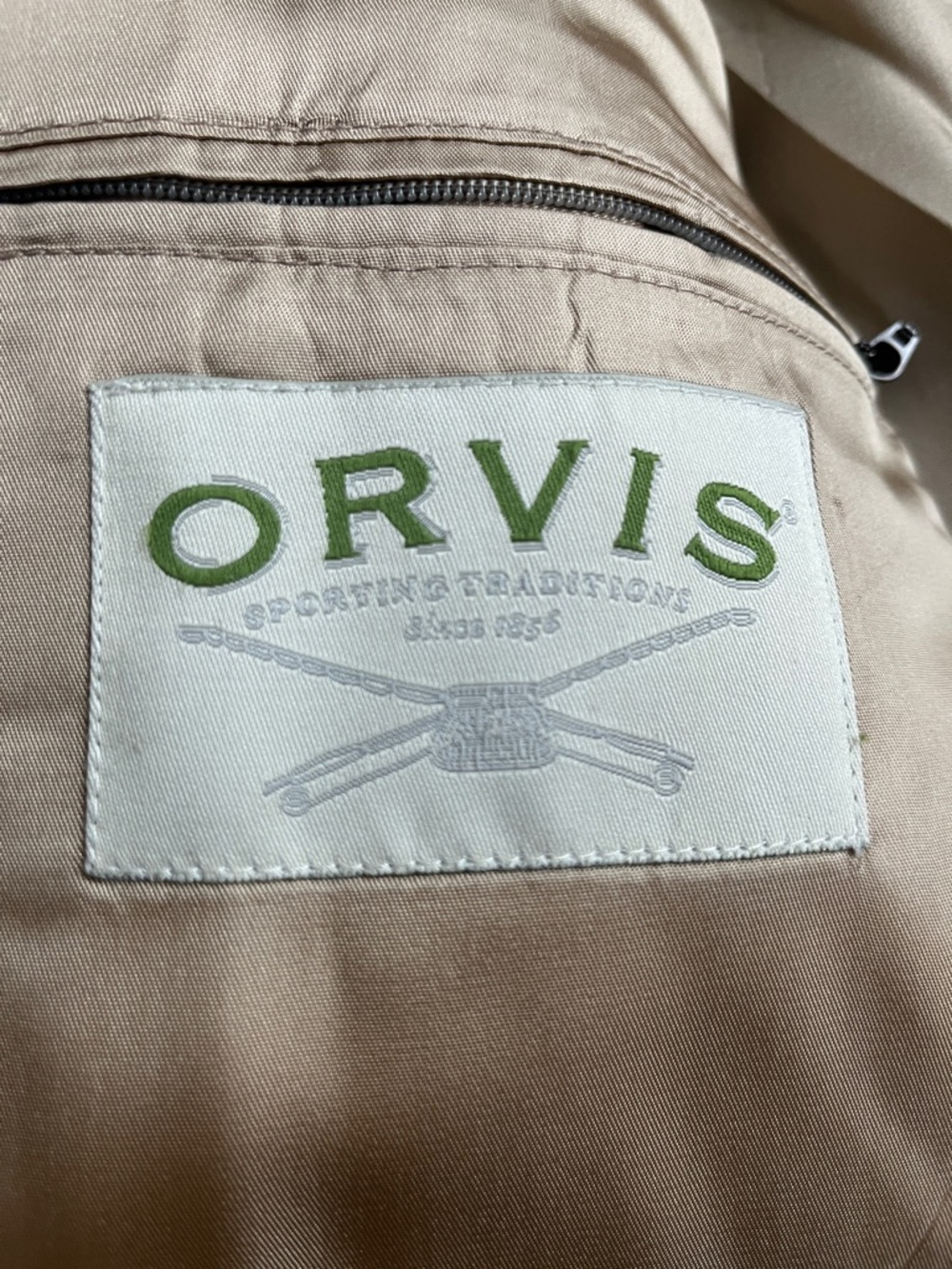 Orvis Sporting Traditions 100% Silk Noil Tweed Blazer Sport Coat 44R Mens - Picture 4 of 10